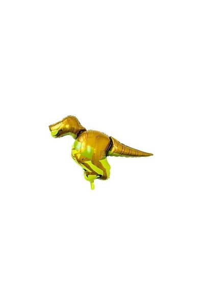 Bkmc Yellow Dinosaur Foil Balloon