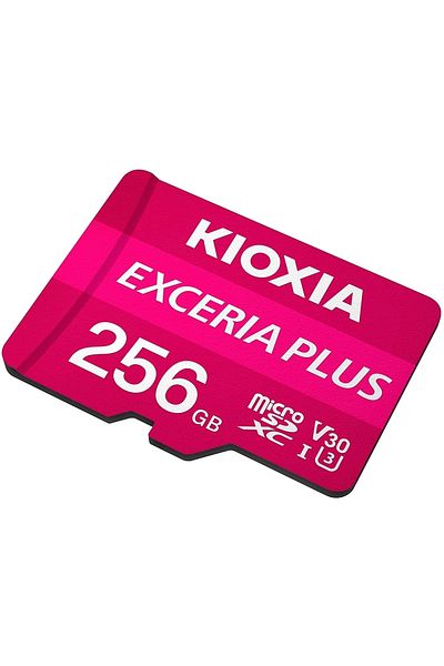 Kioxia Excia Plus 256gb Microsd C10 U3 V30 UHS1 A1 - Memory Card