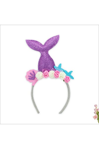 Süsle Baby Party Deniz Kızı Kuyruklu Taç