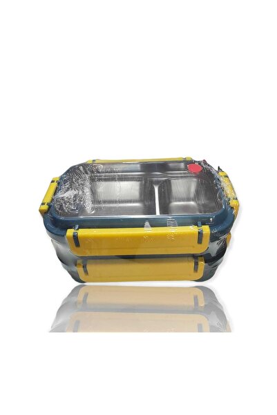 Vagonlife Two Layer Stainless Steel Easy Lock Lunch Box Food Container