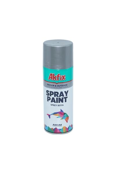 Akfix Sprey Boya Silver Efect Chome Efect Gümüş Efect 400ml