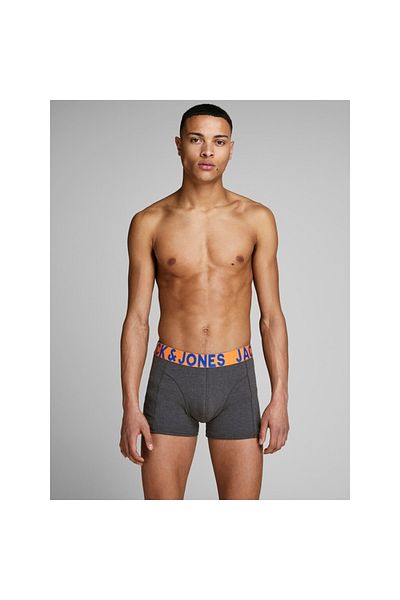 Jack & Jones Ανδρικό σετ μπόξερ 3 τεμαχίων Jack&jones Μαύρο-μπλε 12151349