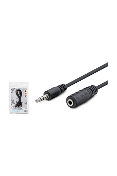 HADRON Hd4358/400 Aux Cable M/f 1.2 Meter Aux Extension