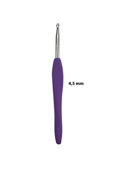 aladepo Elastik Saplı Tığ Yün Makrome Örgü No: 4,5 Mm (15cm)