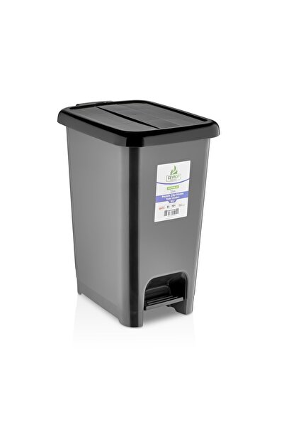 CEYMOP PROFESSIONAL Slim Pedallı Çöp Kovası Gri (20 LT) Ceymop