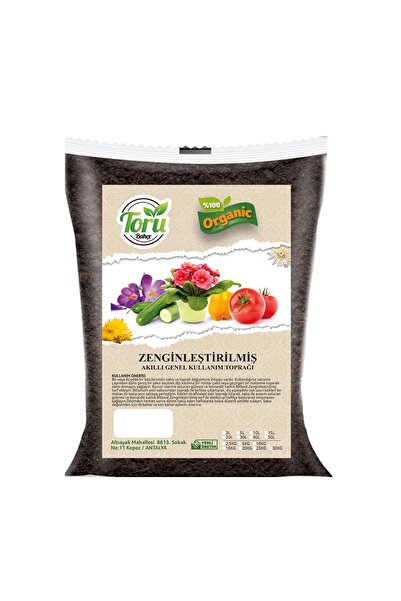 torubahce Toru Bahçe Akıllı Toprak Torf 20 Lt Süper Karışım
