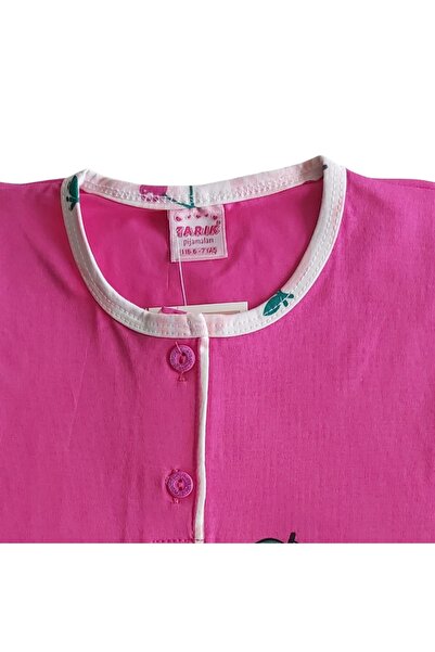 Tarık Σετ πιτζάμες για κορίτσια με κοντό μανίκι-μεσαίο πάχος-100% βαμβάκι-1860