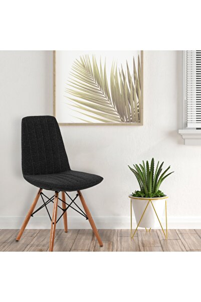 Just Home Limyra Telli Sandalye - Gri