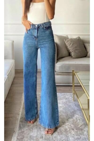 SANTA BELLA Georgia X Темно-синій джинси з високою талією, широкими штанинами...