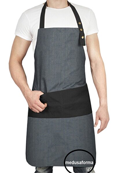 medusaforma مريلة مطبخ معلقة ماستر شيف مقهى مطعم الشيف النادل كوك تصفيف الشعر...
