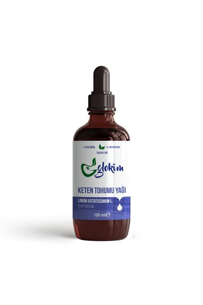 Keten Tohumu Yağı 100 ml Soğuk Pres
