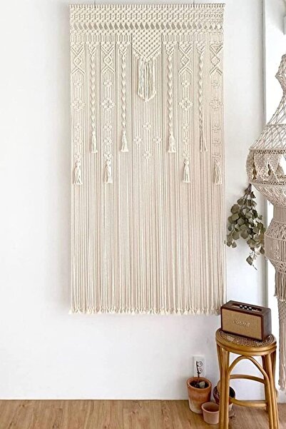 Berlinshop Mimosa Makrome Perde (100x200cm)