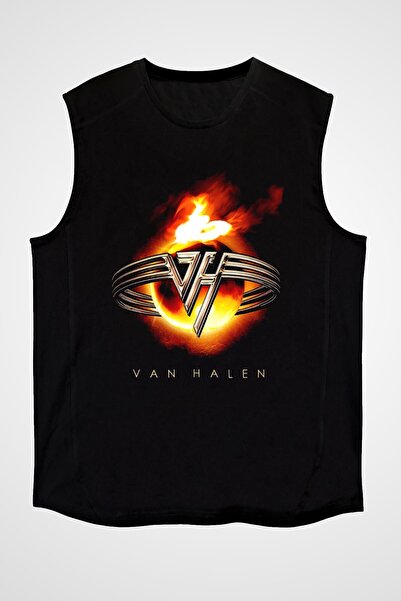 Adrift Tricou Van Halen negru fără mâneci