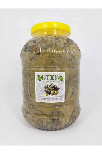 etik yerli ürünler Salamura Ince Damarsız (sarma Yaprağı) Asma Yaprağı 5 Kg