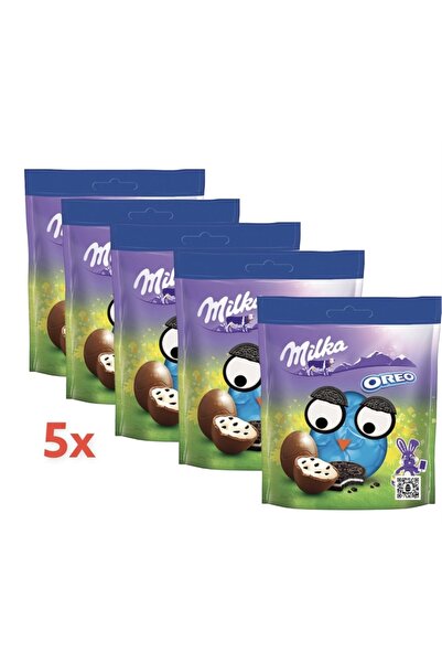 Milka 5 X Oreo Eggs Sütlü Dolgulu Çikolata 86 gram