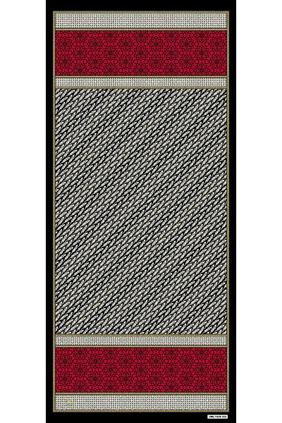 19V69 ITALIA Şal Seria Venezia - Set Cadou, Cuere şi Motiv Floral 90x200 Cm