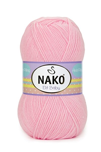 NAKO Elit Baby Tüylenmeyen Bebek Çocuk Ipi No 23421 (3 Adet)