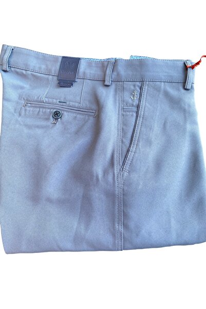 Bilgiçler Keten Patolon Gri Klasik