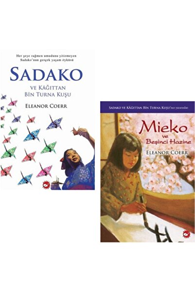 Beyaz Yayın Sadako - Mieko Ve Beşinci Hazine / 2 Kitap Takım - Eleanor Coerr