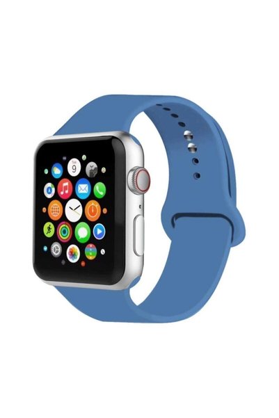 BCNCASE Iphone Watch Kordon 2 3 4 5 Seri 38 Mm Ve 40 Mm Seri 7 41 Mm Silikon ...