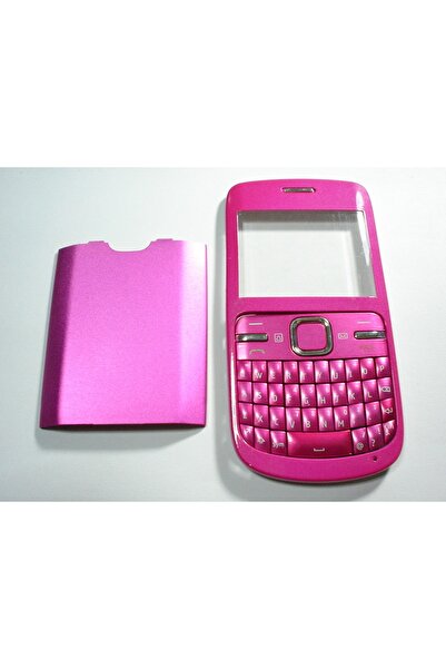 Nostaljik Nokia C3 Cover and Keypad, zero, pink