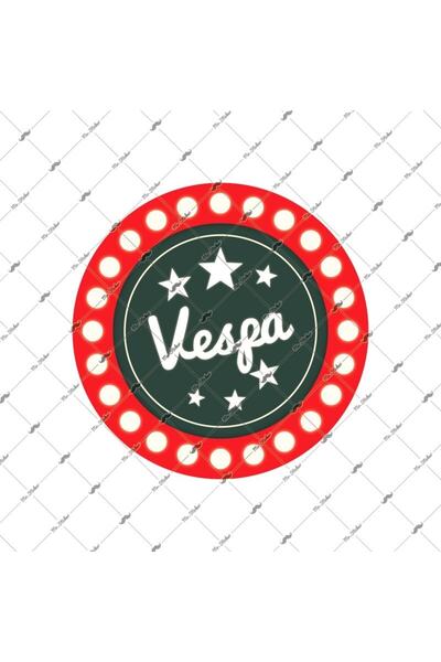 Bay Etiket Vsp8 Vespa Isikli Tabela Etiketi