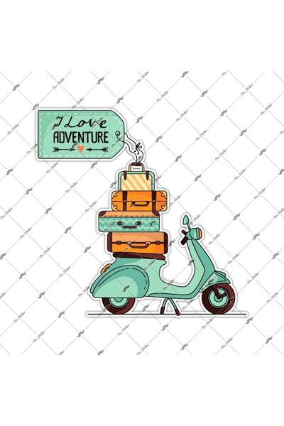Bay Etiket Vsp19 Vespa Macera Etiketi