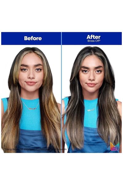 Matrix Total Results Brass Off For Brunettes Blue Color Refreshing Shampoo 1000 Ml