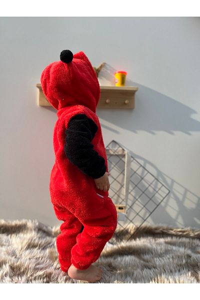 Minizade Welsoft Plush Unisex Zippered Winter Pompom Clown Baby Sleeping Bag
