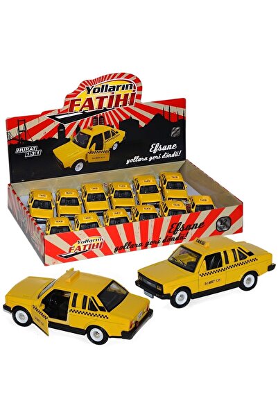 BİRLİK TOYS 004 Brl 17 T X Metal Çek Bırak Taksi Murat 131 Araba