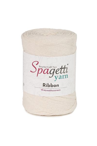 Spagettiyarn حبل الشريط الأبيض كاندي