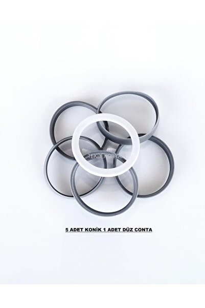 Genel Markalar Yapı Evye Sifon Conta Seti (5 Ad Konik 1 Ad Düz)