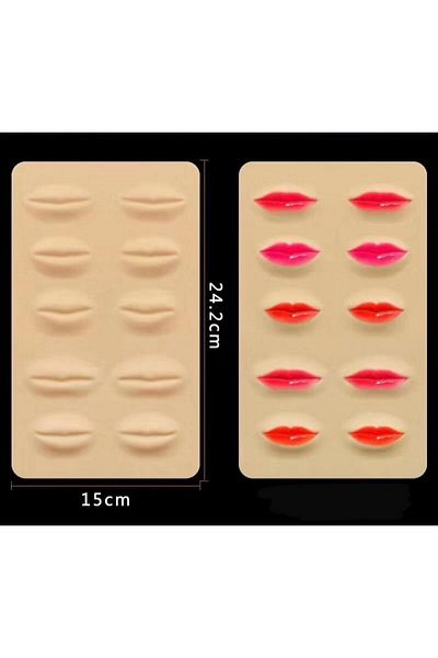 Bmx Permanent Makeup Micropigmentation Work 3d Lip Latex 1 Piece