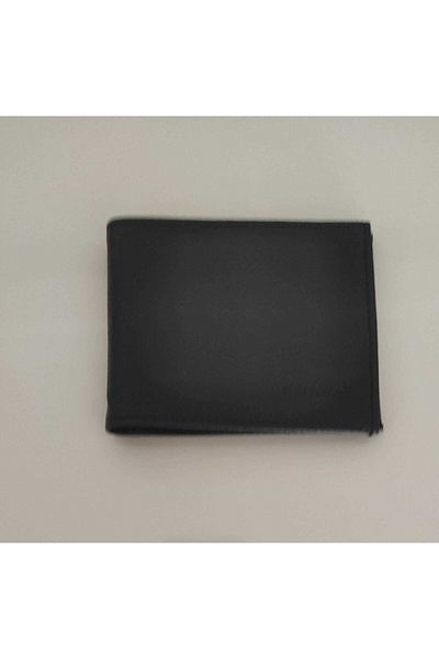 MKM MAN Men's Black Billed Wallet