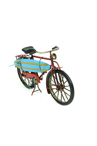 ECOME Vintage Bicycle Decorative Metal Figurine - Gift