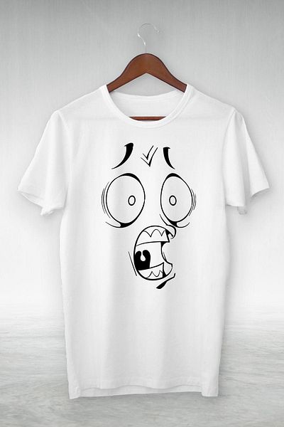 New Shine Μπλουζάκι Unisex με μοτίβο εικονογράφησης λευκού-συμπυκνωμένου χαμόγελου