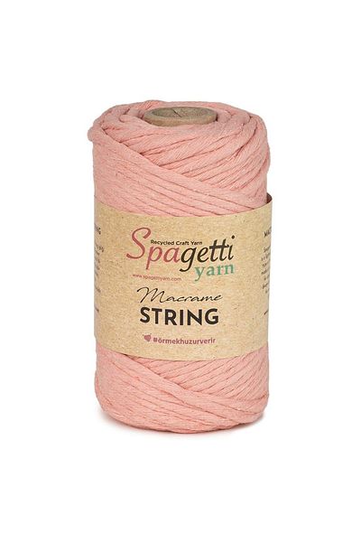 Spagettiyarn Σχοινί σάρωσης μακραμέ 4mm 330g Yavruağzı