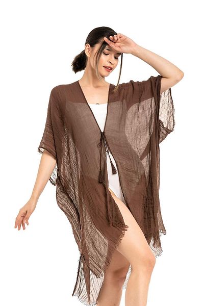 Saria Moda Pareo with Self Tassels