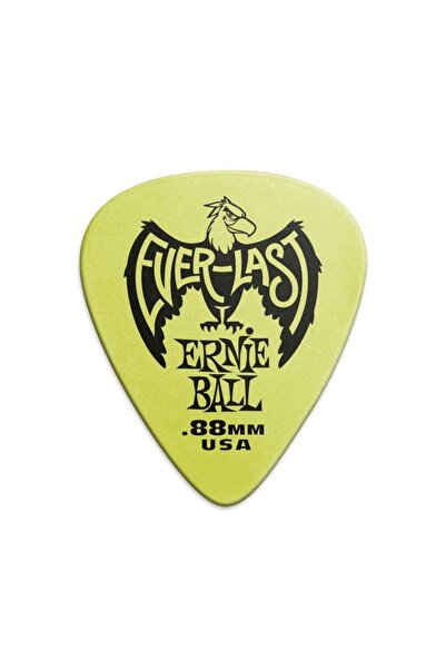 Ernie Ball Everlast Guitar Picks 1 Adet - 0.88mm - Green Pena