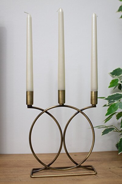 mba decor metal bending art Eskitme Dore Şamdan Mumluk Dekoratif Mumluk Geometri Kaplama Metal Paslanmaz 20 Cm Ev Dekorasyon