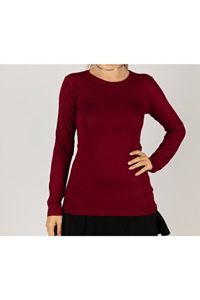 MODA Women's Long Sleeve Lycra Combed Cotton Body