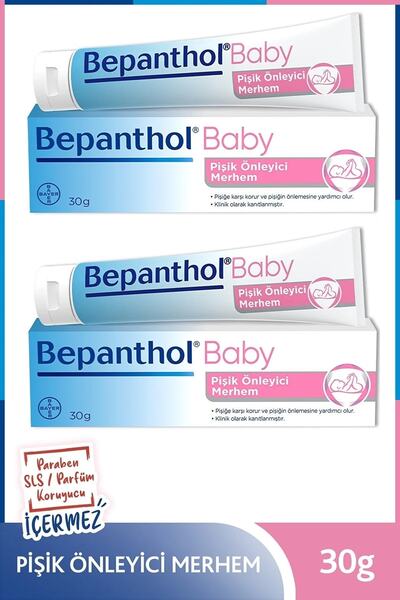 Bepanthol Baby Pişik Önleyici Merhem 30 gr 2 Adet