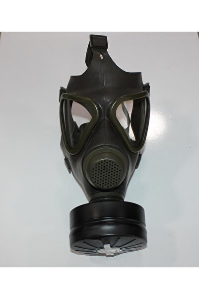MKE Auer M65 Tam Yüz Askeri Iş Güvenliği Gaz Maskesi 1 Adet Kbrn Nbc Koruma D12 Filtre