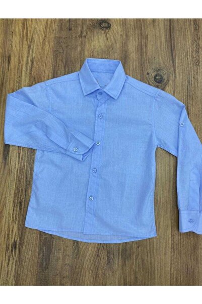 MODA Erkek Çocuk 23 Nisan 29 Ekim Gösteri Uzun Kol Katlama Kol Düğmeli Keten ...