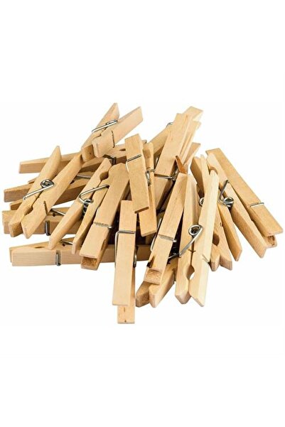 Genel Markalar Transformacıon 144 Adet Ahşap Mandal Seti