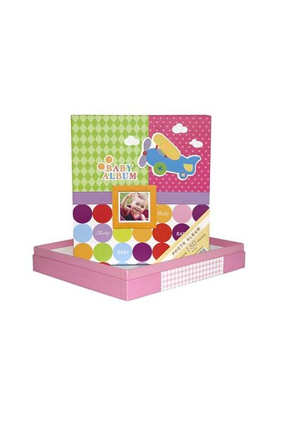 Rabsev 10x18cm 180 Φωτογραφίες Χωρητικότητα Luxury Boxed Baby Photo Album Rs63604-p