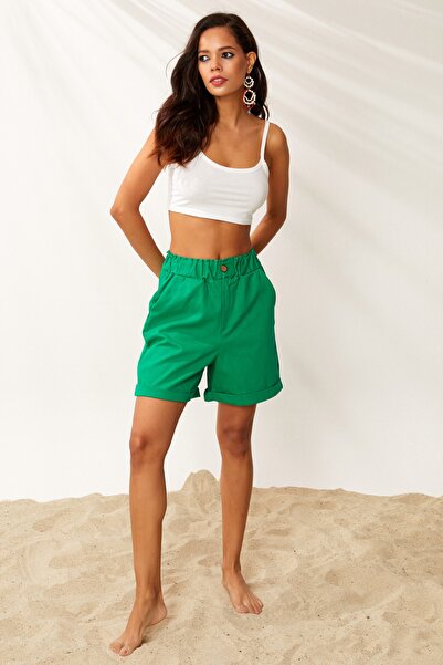 Cool & Sexy Shorts - Grün - Mittlerer Bund