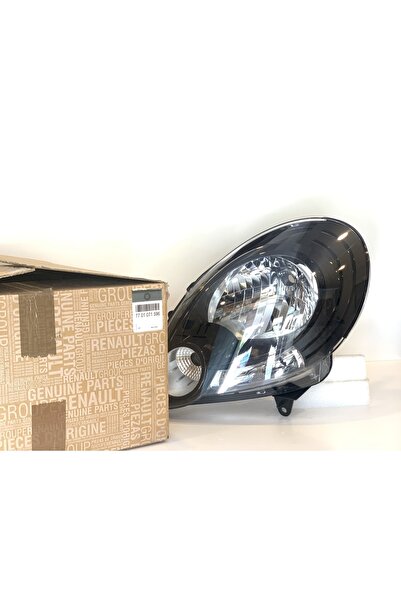 MAİS Renault Kangoo 2 Sol Ön Far (siyah) 7701071596 Orjinal uyumlu