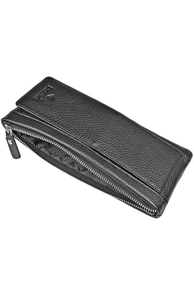 Eminsa Black Genuine Leather Women's Wallet