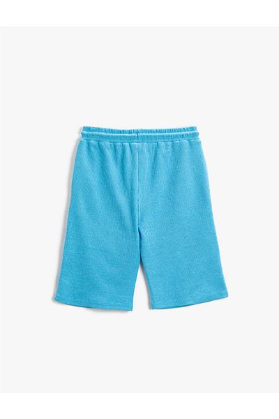 Koton Boy&#39;s Tie Waist Printed Bermuda Shorts 2skb40254tk